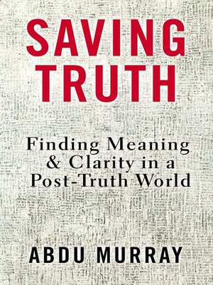 cover image of Saving Truth